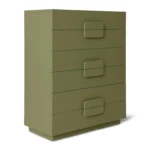 HKliving Spacious Ladekast - 6 Lades - Army Green