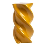 &k amsterdam Pillar Marshmallow Bijzettafel H 54 cm - Oker