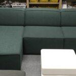 Hoekbank groen