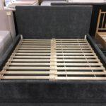 Ledikant + rolbodem antraciet 180x200cm (excl. matras)