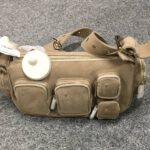 Núnoo Alimakka Pocket Suede Beige w.Gold