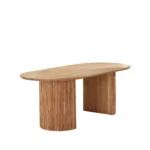 Eetkamertafel Naturel 220cm