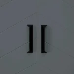 2 Deurs kast Antraciet - Afbeelding 2