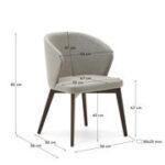 Kave Home  eetkamerstoel (set van 2) Darice - Afbeelding 3