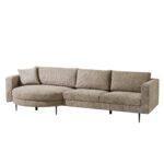 Hoekbank Links bruin