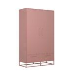 Kledingkast metaal Roze