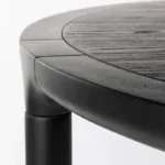 Zuiver Storm Eettafel - Ø 130 cm - Zwart - Afbeelding 2