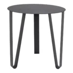 Bijzettafel Ø 40 cm - Zwart