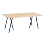 HAY Loop Stand Eettafel 180 x 87,5 cm - Deep Blue