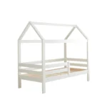 Bed + rolbodem wit 90x200cm (excl. matras)