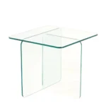 Bijzettafel Transparant glas