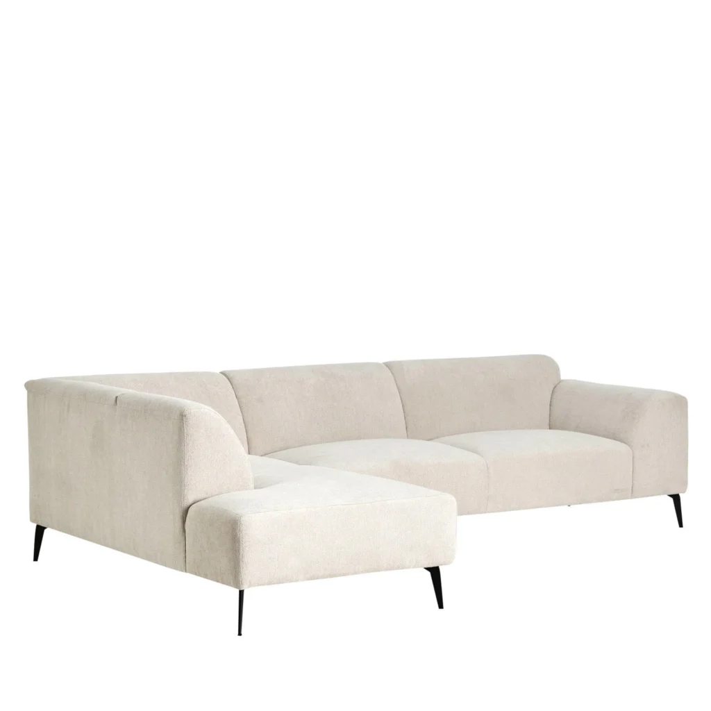 img Hoekbank Beige links - Afbeelding 1