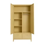 2 Deurs lockerkast Geel - Afbeelding 2