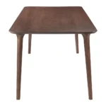 Eetkamertafel Donkerbruin 200 x 90 cm - Afbeelding 2