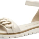 Marco Tozzi Dames Sandalen Cream