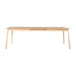 Zuiver Glimps Eetkamertafel Uitschuifbaar - 180/240 x 90 cm - Naturel - Afbeelding 2