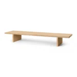 Ferm Living Kona Low Salontafel Naturel Eiken - M