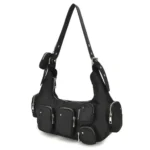 Núnoo Sally Pocket Recycled Nylon Black