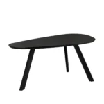 Eetkamertafel Zwart 180x100 cm