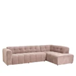 Hoekbank Roze