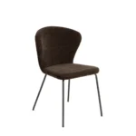 Eetkamerstoel Donkerbruin (set van 2)