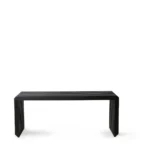 HKLiving  bankje Slatted Zwart - Afbeelding 2