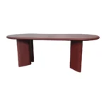 Eetkamertafel Wijnrood