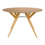 Zuiver ijver eetkamertafel ø120 cm Eiken