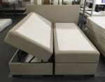 Boxspring met opbergruimte 160x200 cm - Afbeelding 2