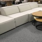 Micadoni Jodie Hoekbank Rechts - Links Open 5-zits - Geweven - Crème