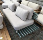 2 Zits loungebank mintgroen