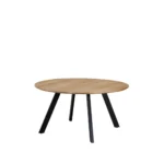 Eetkamertafel ø150 cm rechte poot
