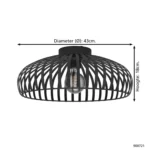 EGLO Mogano 3 - E27 - Afbeelding 2