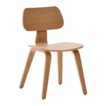 Kave Home Gena Eetkamerstoel - Eiken