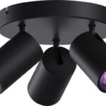 Calex Smart Plafondspot - 3-lichts - Zwart