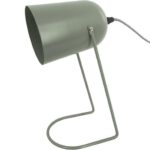 Leitmotiv Tafellamp Enchant - IJzer Mat Grijs/Groen - 30x18cm