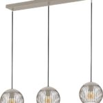 EGLO Lindero Hanglamp - E27 - 90 cm - Zandkleur/Beige