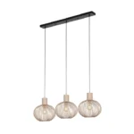 Hanglamp Sand Trio Gila   (excl. 3x E27 4 W)