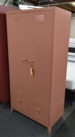 2 Deurs kast Zalm Staal - Afbeelding 2