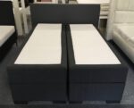 Boxspring met  opbergruimte 140x200 cm (kleurverschil)