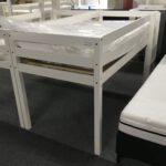 Halfhoogslaper + rolbodem 90x200 cm (excl. matras)