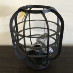 Tafellamp Zwart open