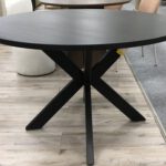 Eetkamertafel Zwart ø 120cm