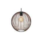 Eglo Almanzora Hanglamp ø 32cm Black/Copper - Afbeelding 2