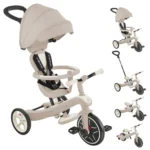 Globber  New Trike Explorer 4 in 1 driewieler 4 in 1 beige ECO - Afbeelding 2