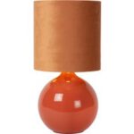 Lucide ESTERAD Tafellamp - ø 24cm Oranje