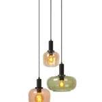 Lucide  ILONA - Hanglamp - 3xE27 - Zwart