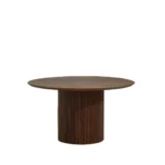 Eetkamertafel Donkerbruin  (⌀140 cm)