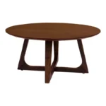 House Nordic Hellerup Salontafel - Rond - Walnoot - 75x36 cm