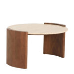 Salontafel Marmer/Hout